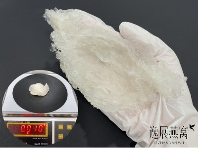 10克燕窝泡发后变成多少克正常,揭秘燕窝泡发成几倍才算正常?